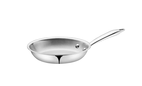 TRIWARE Stainless Steel PRIME Triply Fry Pan with Handle Lid