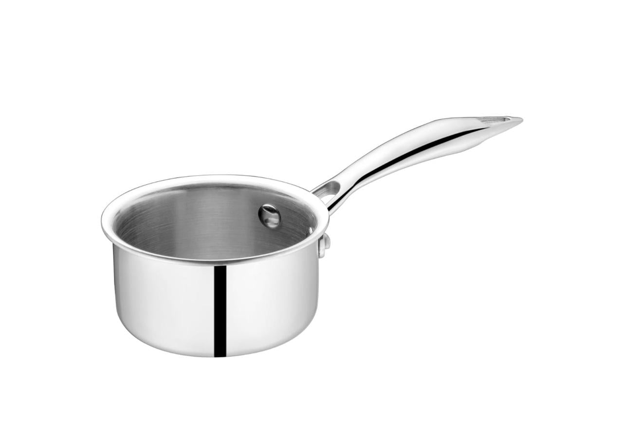 TRIWARE Stainless Steel PRIME Triply Saucepan with Handle Lid